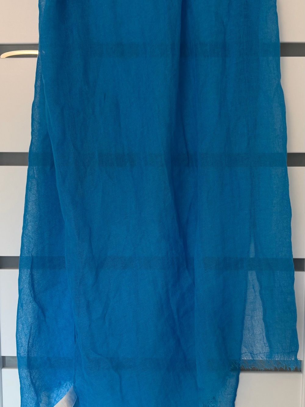 H&M Bright Teal Scarf Wrap
